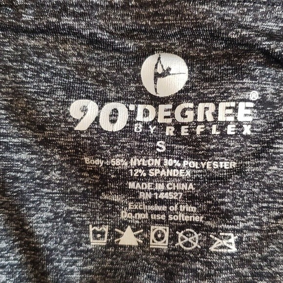 90° Degree Leggins by Reflex Size S Black and whitish (See photos) - Picture 4 of 5